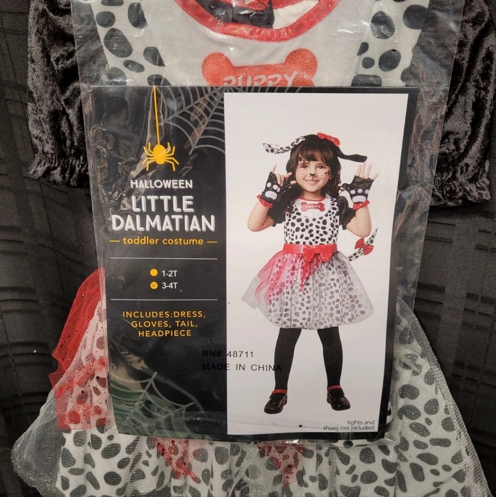 Little Dalmatian Costume (3T-4T)